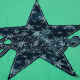 Denim Star Patchwork Sweatshirt