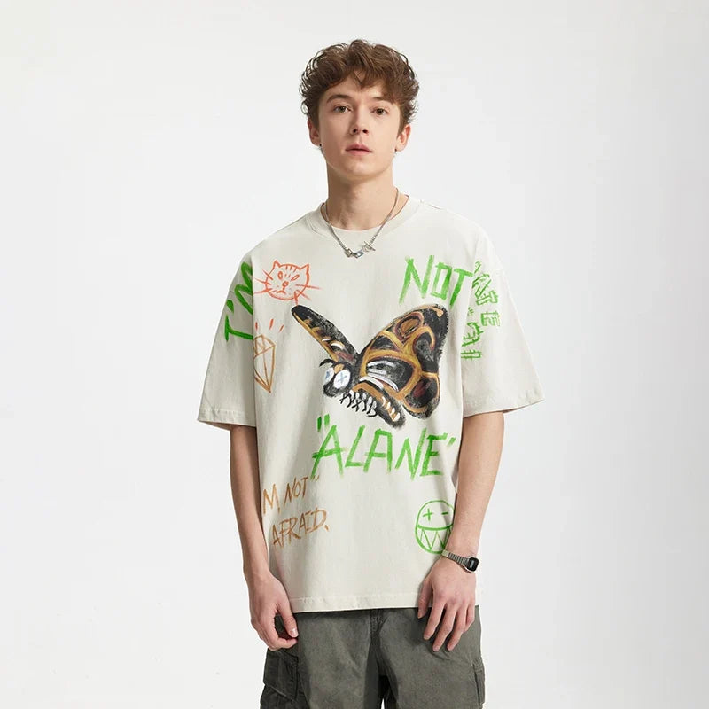 Vibrant Expressions Graphic T-Shirt