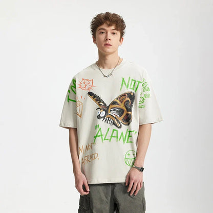 Vibrant Expressions Graphic T-Shirt