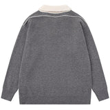 Premium Cool Oversized Knit Casual Sweater