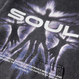 Retro Vintage Soul Shadow Graphic Hoodie
