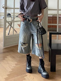 Y2K Grunge Baggy Boyfriend Denim Jorts