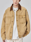 Y2K Vintage Washed Workwear Denim  Jacket