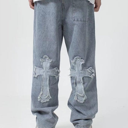 Cross Baggy Jeans