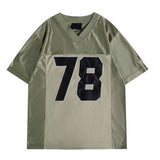 Streetwear Oversized Y2K Sport Number T-Shirt