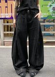 Vintage Washed Minimalist Denim Jeans