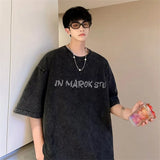 Distressed Vintage Streetwear Short Sleeve T-Shirt
