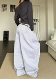 Versatile Letter Print Hip Hop Dance Jogger