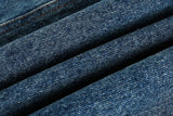 Embroidery Star Patchwork Washed Denim Jacket