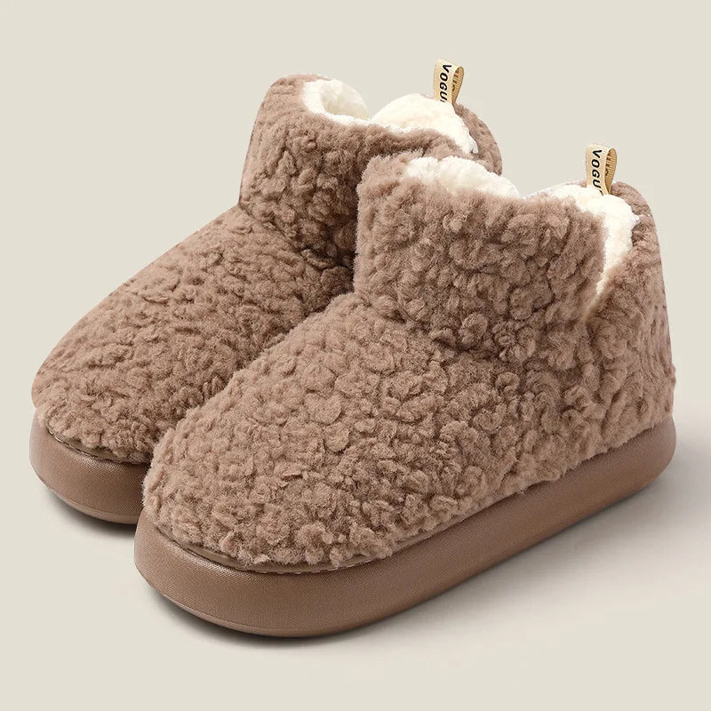 Fluffy Fur Boots Slippers