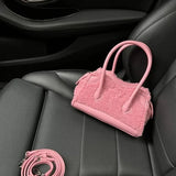 Cozy Chic Faux Shearling Shoulder Bag
