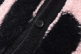 Gothic Oversized Knitted Spider Casual Cardigan