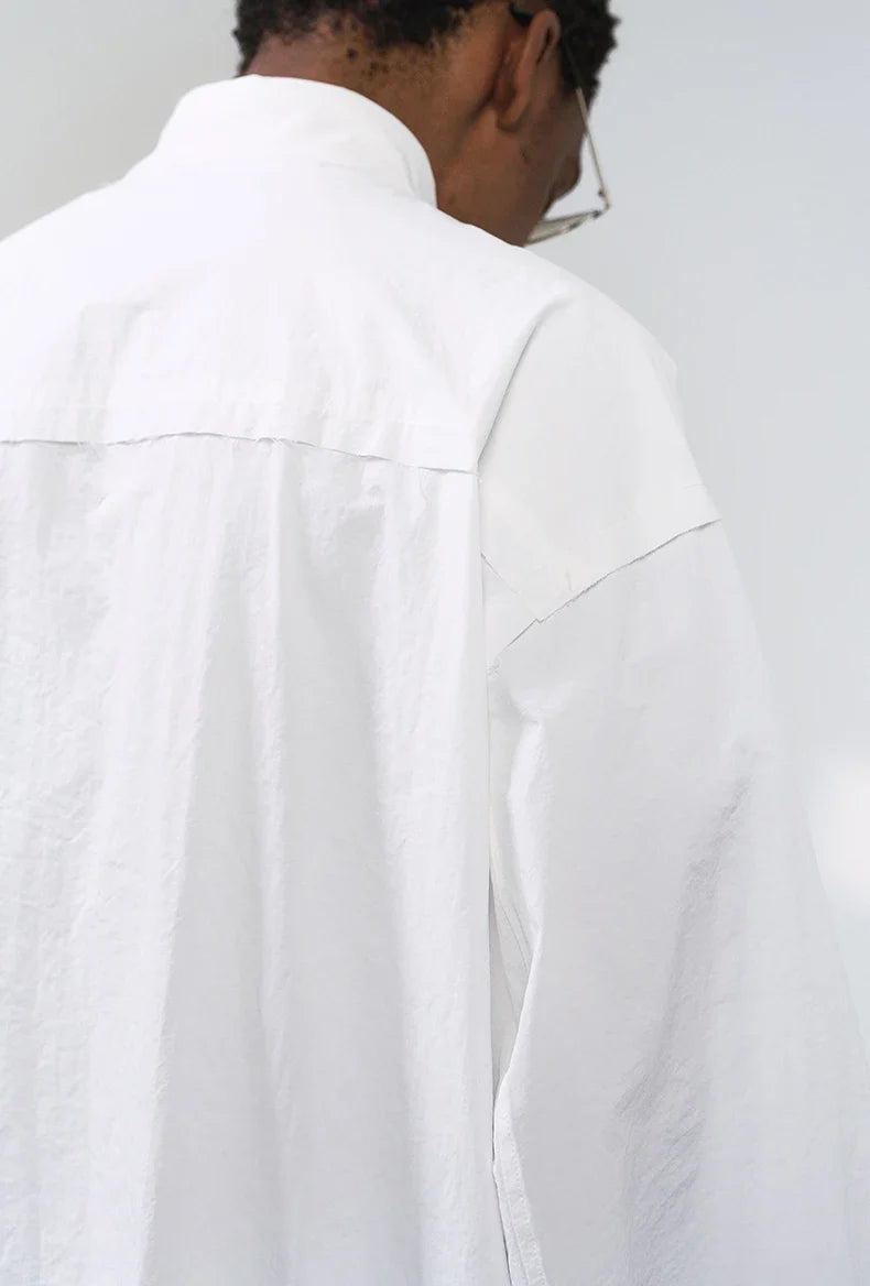 Streetwear 3d Tailored Sorona Curved Sleeve Shirt
