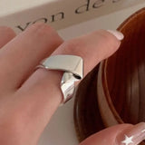 Original Geometry Sterling Silver Irregular Ring