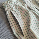 Striped Wide Leg Summer Trousers Pants