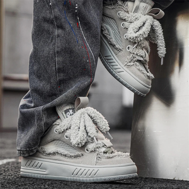 Personalized Street Style Vulcanized Platform Sneaker