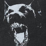 Retro Washed Dog Black T-shirt
