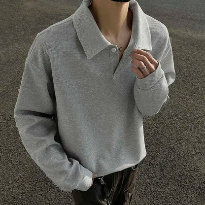Korean Style Men's Classic T-shirts