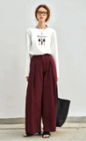 White Embroidered Graphic Long Sleeve T-Shirt