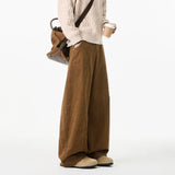 Casual Straight Oversized Corduroy Pants