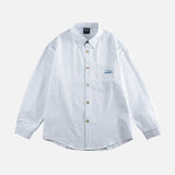 Fashionable Casual Stripe Long Sleeve Shirt