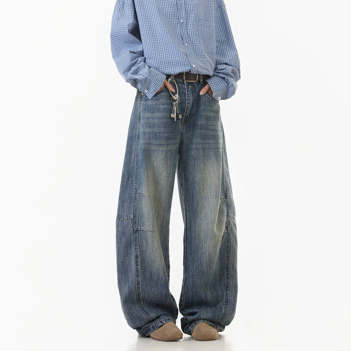 Vintage Loose Fit Denim Jeans