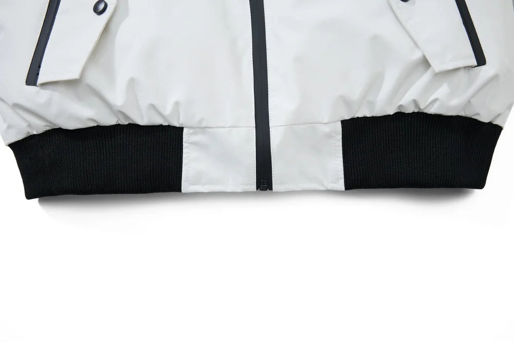 Insulated Fur Hooded Windbreaker Jacket