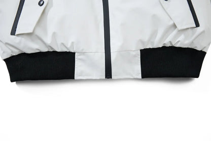 Insulated Fur Hooded Windbreaker Jacket