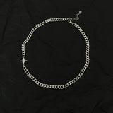 Cuban Link Titanium Steel Chain Necklace