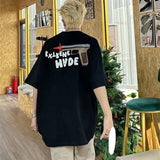 Y2k Funny Ghost Oversized T-shirt