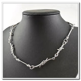 Wire Thorns Gothic Barbed Wire Necklace