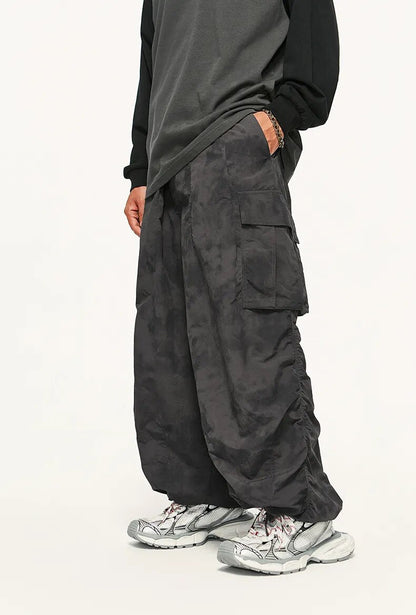 Vintage Distressed Baggy Cargo Pants