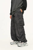 Vintage Distressed Baggy Cargo Pants
