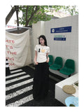 Vintage Summer Love Pattern Print T-Shirt