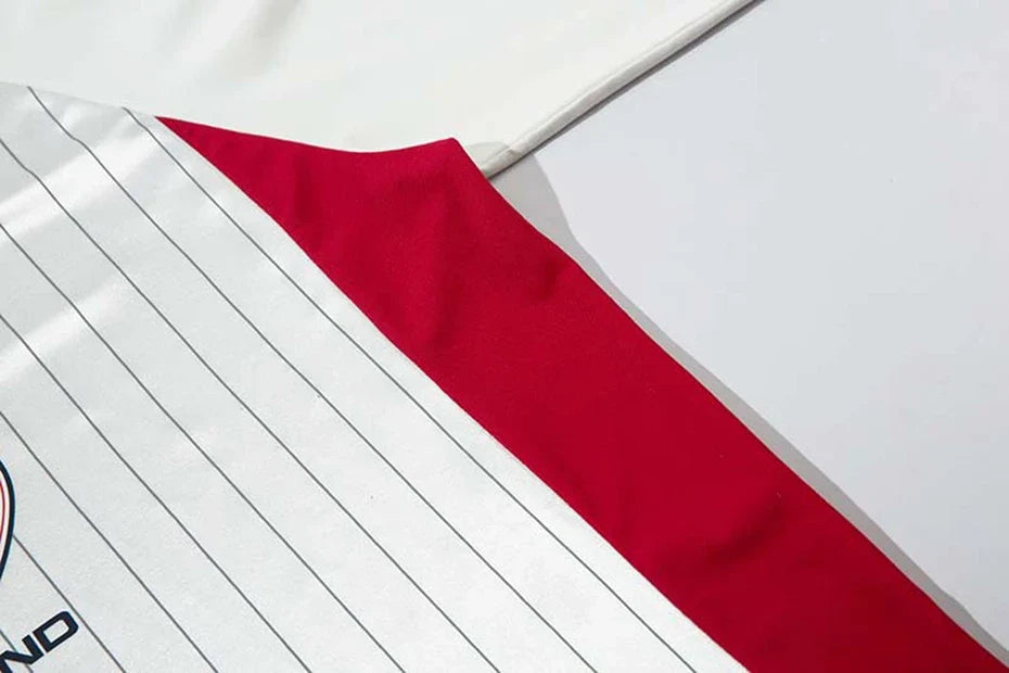 Crimson Contrast T-shirt