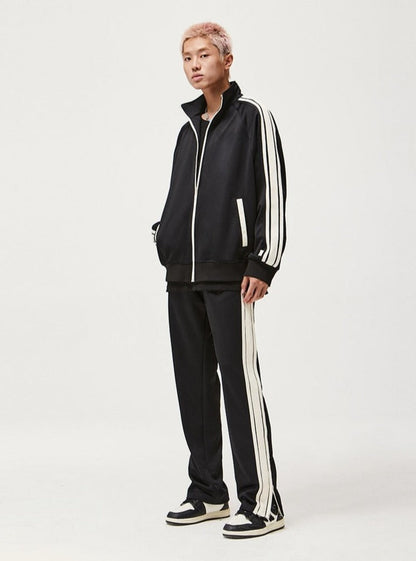 Striped Tracksuit Set