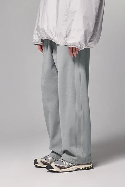 Model wearing the gray Urban Comfort Sweatpants 