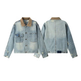 Y2K Streetwear High Quality Blue Denim Jacket
