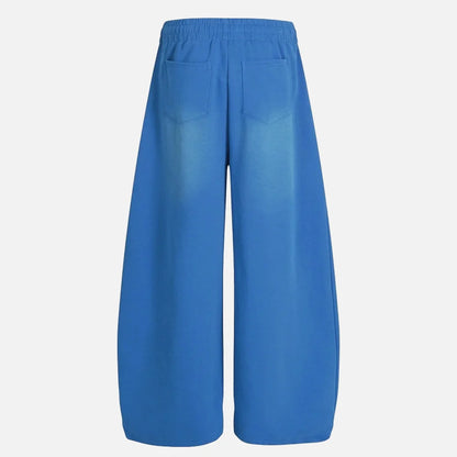Chic High Street Letter Print Drawstring Sweatpants