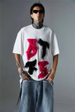 Edgy Cool Patchwork Fur T-Shirt