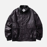 Trendy Lightweight Leather Biker Jacket