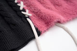 Gothic Stitched Knitted Sweater