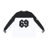 Breathable Color Block Long Sleeve Sweatshirt