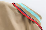 Y2k Vintage Strips Windbreaker Jacket