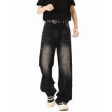Vintage Ripped Distressed Baggy Wide Jeans