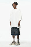 Zip-Up Loose Washed Pocket Jorts