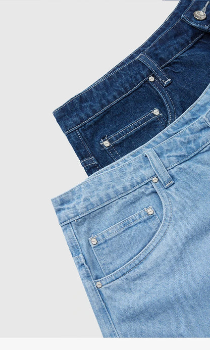 Vintage Washed Denim Jorts