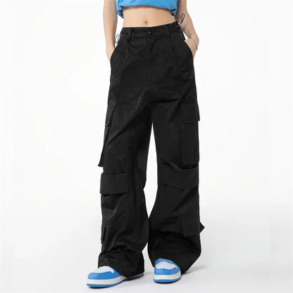 Stylish Gothic Cargo Women Pants