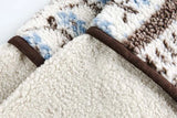 Cozy Oversized Plush Natonal Style Fur Jacket