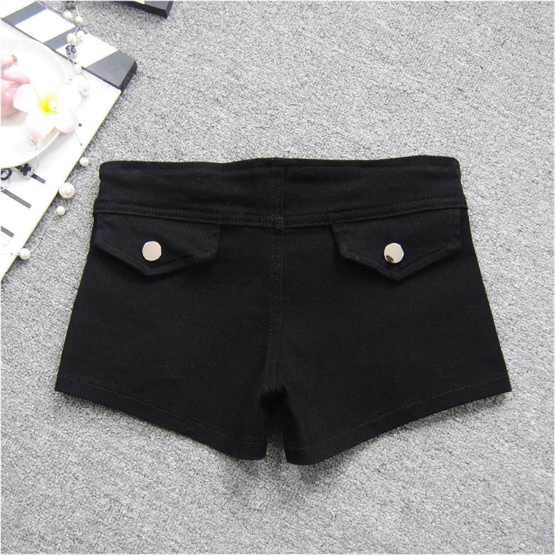 Buttoned Pocket Shorts